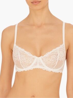 🆕 Natori Heavenly Lace Convertible Balconette Bra